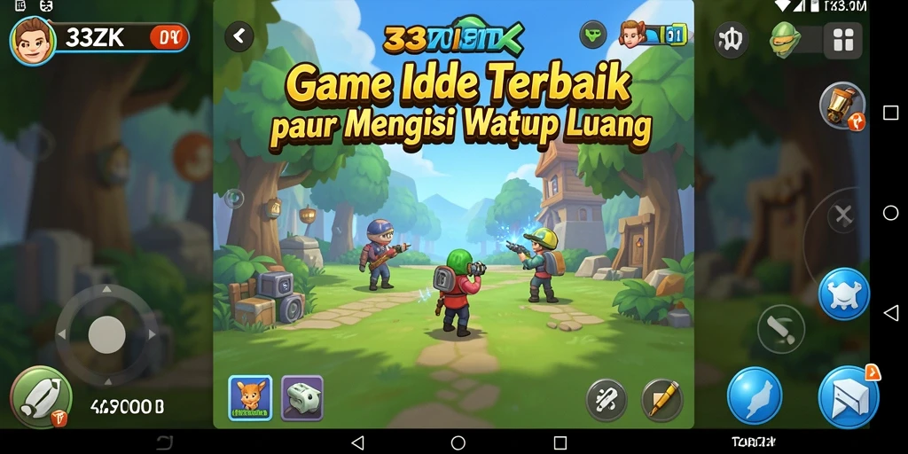 Tampilan gameplay 33ZK yang menarik dan interaktif