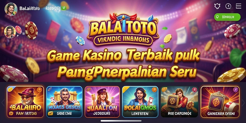 Tampilan gameplay menarik dari aplikasi Kasino BALAITOTO.