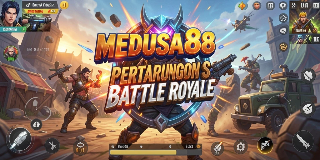 Gameplay epik di MEDUSA88 dengan aksi Battle Royale yang menegangkan.